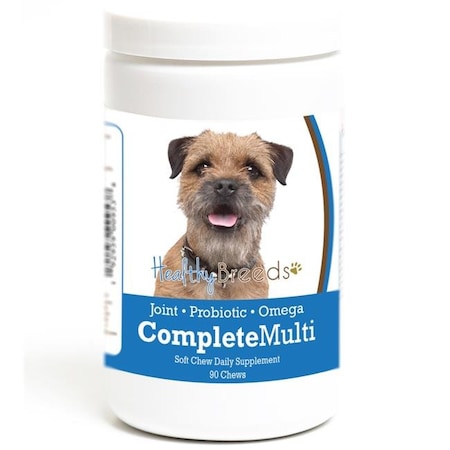 Healthy Breeds Healthy Breeds 192959009538 Border Terrier all in one Multivitamin Soft Chew - 90 Count 192959009538